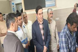 بازدید میدانی کاروان سلامت و امید جمعیت هلال احمر