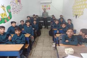 هفته سلامت روان آموزش آگاهی و تاب‌آوری در بحران در مدارس پسرانه شهر مبارک‌آباد