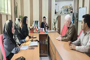 برگزاری جلسه هفته سلامت مردان ایرانی در شبکه بهداشت و درمان شهرستان قیر و کارزین