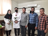 تقدیر از دندانپزشک مرکز خدمات جامع سلامت قیر
