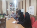 بازدید کارشناس اداره نظارت بر امور درمان دانشگاه علوم پزشکی شیراز از مطب های فیزیوتراپی شهر قیر