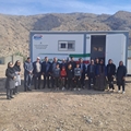 افتتاح کانکس عشایری در روستای زاخرویه در شهرستان قیروکارزین