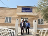 بازدید سرپرست شبکه بهداشت و درمان قیروکارزین به همراه مسئول حراست این شهرستان از پروژه‌ مرکز خدمات جامع سلامت قابل افتتاح شهر کارزین