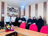 تجلیل از واحدهای فناوری اطلااعات و حراست شبکه بهداشت و درمان شهرستان قیروکارزین