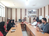 نشست مشترک شبکه بهداشت و درمان قیروکارزین با اداره آموزش و پرورش این شهرستان در راستای سلامت مدارس