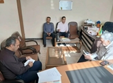 دیدار سرپرست شبکه بهداشت و درمان شهرستان قیر و کارزین به همراه مدیر حراست شبکه بهداشت با نماینده محترم مردم شهرستان های فیروزآباد، قیروکارزین و فراشبند در مجلس شورای اسلامی